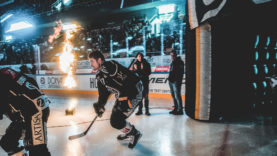 Hockey: entrata giocatori HC Lugano